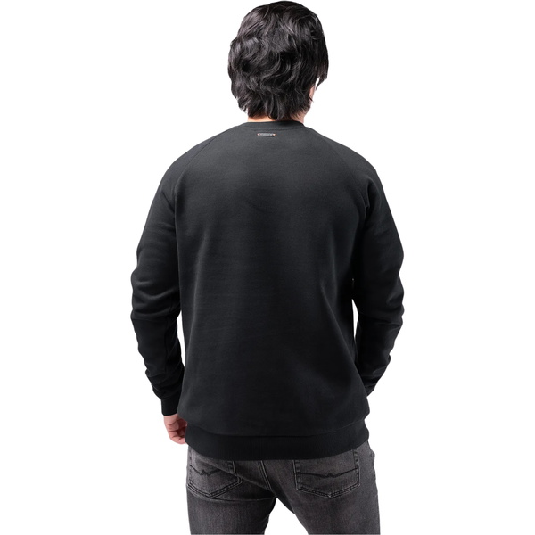 Zhik Mens Cotton Sweater SWT-0021-M-BLK - Black